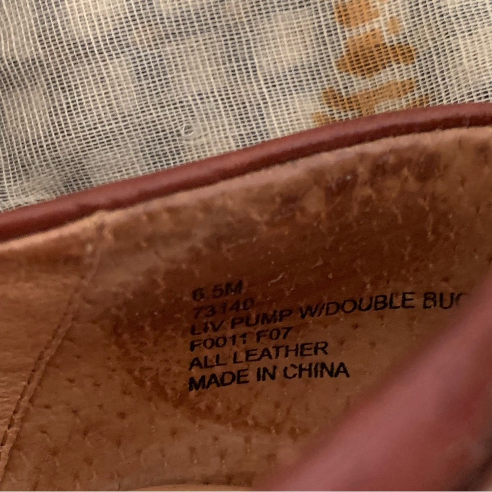 Frye Liv Pump with Double Buckle - Picture 14 of 14